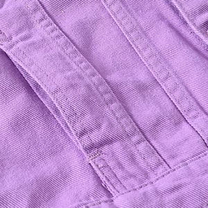 Veste en jean personnalisée en pur coton, vente en gros, mode, manches longues, vestes en jean déchirées bleues pour homme - Product Image 5