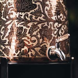 Fontaine à eau moderne en cuivre, esthétique traditionnelle, écologique, double paroi, grande capacité pour bureaux et maisons - Product Image 5