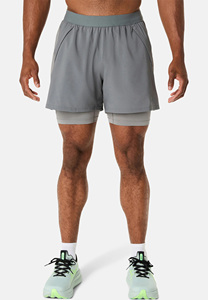 Shorts de sport pour homme en tissu Oxford, double couche, taille haute, écologiques, respirants, avec compression interne, qualité supérieure - Product Image 5