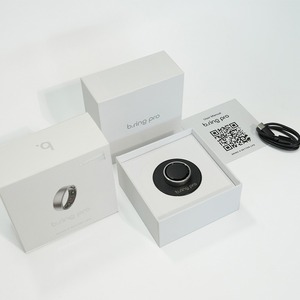 [Apposter] b.ring G2 Smart Ring, résistant à l'eau IP68, compatible Android et iOS, portable - Product Image 1