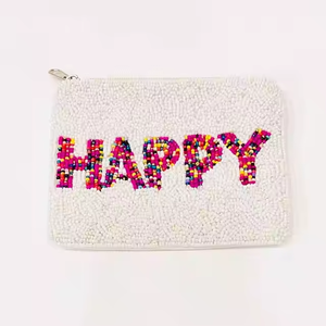 Fabriqué en Inde, élégante pochette à monnaie perlée faite à la main, portefeuille de haute qualité, prix direct usine - Product Image 5