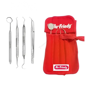 ชุดตรวจทางทันตกรรมคุณภาพสูง HU FRIEDY 1X4 BASIC ADULT  ทำจากเหล็กกล้าไร้สนิม  ชุดเครื่องมือผ่าตัดทางทันตกรรม ระดับ Class I CE - Product Image 5