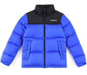 Custom Men Puffer Jacket <b>Bubble</b> <b>Coat</b> Padded OEM Logo Oversized Winter Down Jacket Black Custom Puffer Jackets Wholesale 2026 - Product Image 6