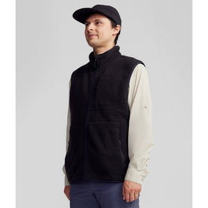 Chaleco Polar Personalizado de Invierno al por Mayor para Hombre, Chaleco de Caza Cortavientos con Bolsillos Laterales, Chaleco de Invierno para Uso Urbano - Product Image 3