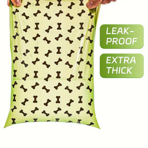OEM/ODM sac de déchets de merde d'animaux de compagnie de fécule de maïs écologique imprimé de logo personnalisé vente en gros bon marché compostable chien sac de merde emballage de boîte - Product Image 3