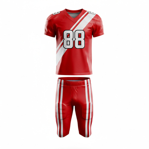 Uniforme de football américain sublimé haute performance, conception personnalisée, maillots de football, vêtements de sport professionnels pour équipes - Product Image 1