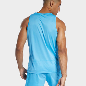 Débardeurs pour hommes en coton personnalisés de haute qualité, séchage rapide, respirants, pour la salle de sport, couleur personnalisée - Product Image 4