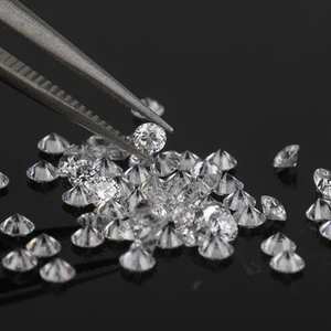 Diamant rond brillant VVS1 blanc poli, cultivé en laboratoire CVD, fait main sur mesure, prix de gros en Inde pour la fabrication de bijoux - Product Image 2