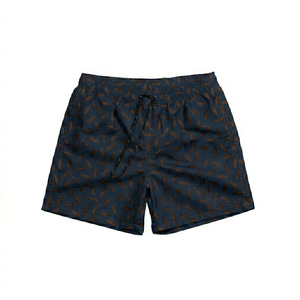 Pantalones Cortos de Natación de Secado Rápido, Transpirables, Informales, de Tela No Tejida, con Cordón en la Cintura Media para Hombre - Product Image 1