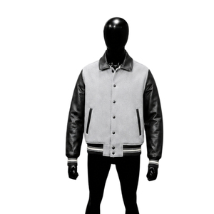 Chaqueta Universitaria Clásica ARTIZ INTERNATIONAL al por Mayor, Resistente al Viento, Ecológica, con Logotipo Frontal y Capucha, para Hombre - Product Image 5