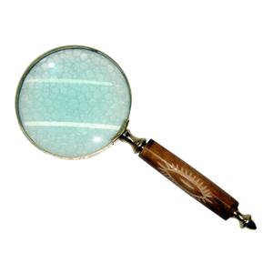 Buena Calidad Artesanía India Lupa Bronce Color Nuevo Diseño 2024 Metal Aspecto Antiguo Diseño Vintage Venta al por mayor Eye Glass - Product Image 1