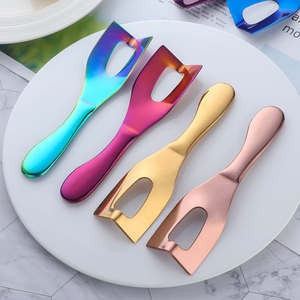 Couteau à beurre en acier inoxydable de qualité supérieure, ustensile de cuisine pour une découpe lisse, accessoire de cuisson et de service, gadget ménager essentiel - Product Image 5