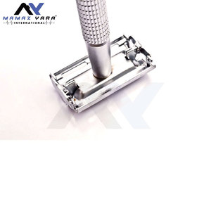 Afeitadora de Seguridad de Doble Filo de Acero Inoxidable de Nuevo Diseño en Oferta, Cuchilla Intercambiable, Duradera, Resistente al Óxido, Afeitadora de Precisión - Product Image 3