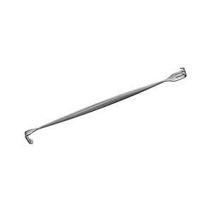 Retractor de Heridas KILNER de 165 mm (6.12 pulgadas), Doble Extremo, 3 Puntas, Puntas Cónicas de 5 x 9 mm y 13 x 5 mm, Retractor en Forma de L, Retractores Quirúrgicos - Product Image 6