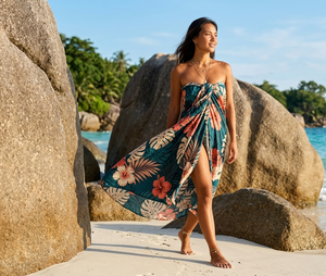 Pareo Hawaiano Personalizado, Sarong de Chifón Polinesio, Ligero, para Playa Tropical, Fabricante Mayorista OEM - Product Image 1