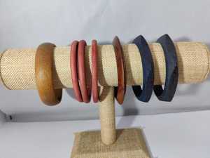 Eco Style Wooden <b>Bangles</b> Bohemian Fashion Jewelry Gifts for Girls and Women by Tradebyd - Product Image 1