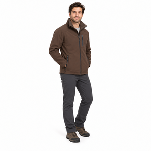 Veste Softshell Imperméable pour Hommes, Veste de Travail d'Extérieur, Tissu Extensible Résistant au Vent, Veste de Randonnée, Fournisseur - Product Image 3