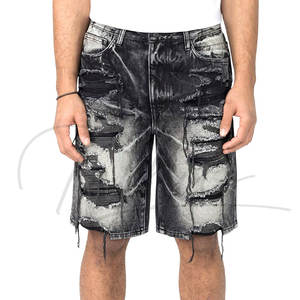 กางเกงยีนส์ขาสั้นผู้ชาย ดีไซน์ล่าสุด คุณภาพสูง ระบายอากาศได้ดี สวมใส่สบาย ขายดี กำลังเป็นที่นิยม ราคาสมเหตุสมผล - Product Image 1