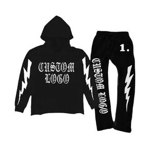 Sudadera con Capucha para Hombre, Invierno, 100% Algodón, Felpa, Ecológica, Transpirable, Resistente al Viento, Informal, Color Sólido, Teñido Liso, Personalizada 420 - Product Image 1