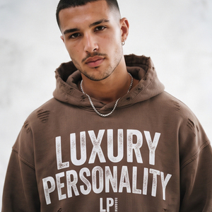 Ensemble de survêtement streetwear de qualité supérieure, effet vieilli, délavé à l'acide, coupe oversize, avec sweat à capuche et pantalon de survêtement baggy à jambe large - Product Image 4
