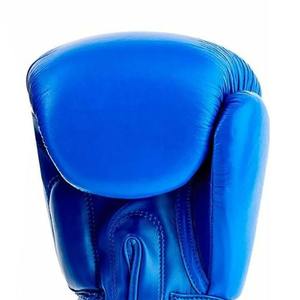 <b>Best</b> Quality <b>Artificial</b> Leather Custom Printing Logo Hook And Loop Wrist Boxing Gloves For Competition And Training 08OZ To 16OZ - Product Image 3