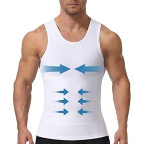 Débardeur blanc sans coutures pour homme, en pur coton, pour entraînement, fitness, musculation, gym, sous-vêtement - Product Image 3