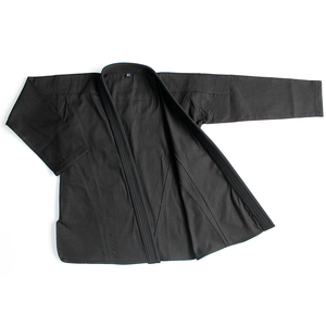Uniforme de Jiu Jitsu Brasileño (BJJ) 100% Algodón, Diseño Personalizado, Cómodo, Color NEGRO, para Entrenamiento de MMA, Judo y Artes Marciales - Product Image 2