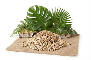 Granulés de bois de qualité supérieure pour usage industriel - Emballage en sacs jumbo (600 kg-1000 kg) - Haute valeur calorifique 0,05 % de cendres 10 % d'humidité - Product Image 1