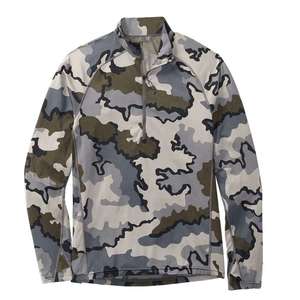 Haut de gamme professionnel de camouflage pour la chasse, à séchage rapide, anti-humidité, pour homme, avec fermeture éclair 1/4, idéal pour les activités de plein air - Product Image 3