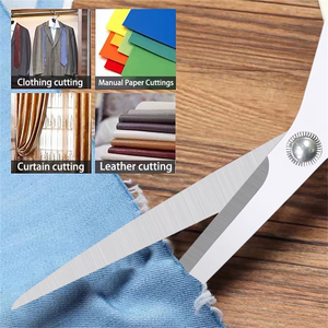 Tailor <b>Scissor</b> Professional High Quality Tailor <b>Scissors</b> Vintage Fabric Leather Cutter Craft <b>Scissors</b> <b>Sewing</b> Cutting Custom Logo - Product Image 6