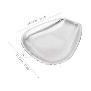 Passoire en maille fine en acier inoxydable, lave-riz, tamis alimentaire pour pâtes, légumes, fruits, durable pour la cuisine - Product Image 6