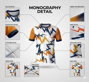T-shirt d'entraînement de sublimation haut de gamme, léger et sportif - Product Image 3