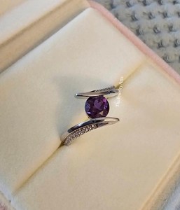 Anillo Delicado de Alejandrita, Anillo Elegante, Piedra de Nacimiento de Junio, Anillo de Promesa, Anillo que Cambia de Color, Anillo de Boda, Regalo de Joyería de Alejandrita - Product Image 6
