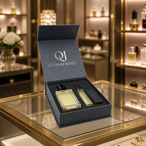 Caja de Regalo de Perfume Reutilizable Ecológica de Lujo Personalizada con Inserto de Espuma EVA, Cierre Magnético, Papel Rígido, Juego de 3 Botellas de Fragancia - Product Image 2