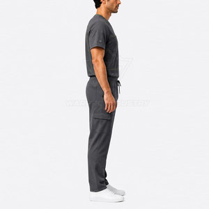 Combinaison de travail pour hommes de qualité supérieure, uniforme médical confortable, tissu respirant pour médecins, infirmières et professionnels de santé - Product Image 5