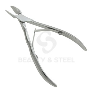 ที่ตัดหนังกำพร้าสแตนเลสขัดเงาคุณภาพสูง อุปกรณ์ดูแลเล็บมือเล็บเท้า พร้อมด้ามจับโค้งรูปทรงตามหลักสรีรศาสตร์ - Product Image 2