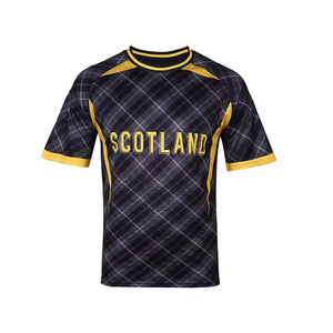 Maillot de football à manches raglan imprimé par sublimation personnalisé, Canada, équipe sportive masculine, maillot de football athlétique - Product Image 5