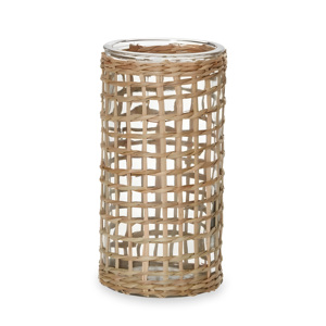 Porte-gobelets en paille naturelle personnalisés à prix compétitif, tissés en jonc de mer, pour verres - Product Image 2