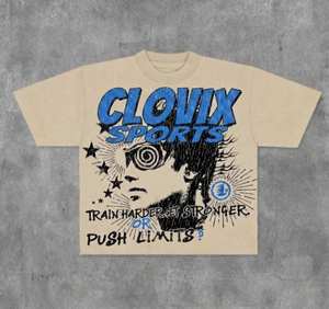 T-shirt en coton épais pour homme, style streetwear personnalisé, imprimé graphique, coupe ample et oversize, décontracté, sport, été, qualité supérieure - Product Image 6