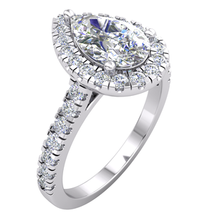 Anillo de Lujo de Diseño Clásico de Oro de 10K para Mujer, Diamante Cultivado en Laboratorio de 1Ct, Claridad VS, Color EF, Corte Brillante, Certificado IGI - Product Image 1