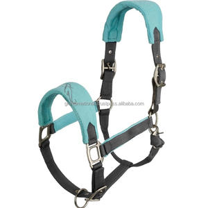 Sangle en nylon confortable de qualité supérieure licou de cheval en nylon léger dans beaucoup de couleurs et de tailles avec du matériel de fer - Product Image 4