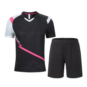 Uniforme de Bádminton y Tenis para Hombre de Secado Rápido, Alta Calidad, 100% Poliéster, Logotipo Personalizado, Transpirable, Talla Personalizada, Nuevo Diseño, Venta al Por Mayor - Product Image 1