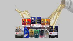 น้ำมันเครื่องสังเคราะห์แท้ K-OIL A5 15W40 API SL บรรจุขวดพลาสติก 5 ลิตร สามารถผลิตแบรนด์ OEM สำหรับเครื่องยนต์ที่ใช้งานระยะทางไกล - Product Image 5
