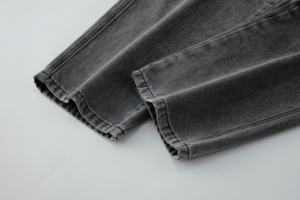 Jeans amples au design simple personnalisé, pantalon en denim pour hommes, jeans cargo en denim pour hommes, vente en gros - Product Image 2