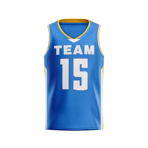 Venta al por Mayor de Camisetas de Baloncesto Americanas Baratas, Bordadas, Unisex, de Manga Corta, 100% Poliéster, Transpirables y de Secado Rápido - Product Image 2