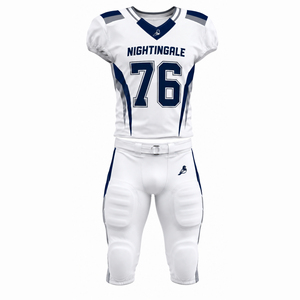 Uniforme de Fútbol Americano Personalizable de Alto Rendimiento, Transpirable, que Absorbe la Humedad, 100% Poliéster, Elástico en Cuatro Direcciones - Product Image 1
