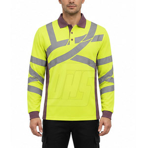 เสื้อโปโลแขนยาวลำลองสำหรับผู้ชาย เสื้อเชิ้ตคอปกสวมใส่สบาย เหมาะสำหรับงานคลังสินค้า ธุรกิจ และบริการ - Product Image 3