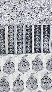 Tela ligera con estampado de bloques, tela de algodón suave de primera calidad para vestidos y proveedor mayorista de exportación, proveedor de pedidos al por mayor. - Product Image 3
