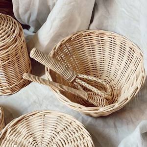 Jouets de cuisine en rotin miniature pour jeux d'imitation, ensembles de cuisine imaginaires pour les jeunes enfants - Product Image 3