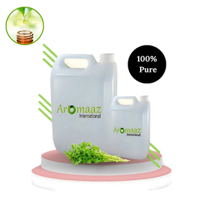 Huile essentielle de feuilles de persil 100% pure, distillée à la vapeur, Aromaaz International |   Produit frais pour tous types de peau |   Vente en gros en vrac 1000 KG - Product Image 4